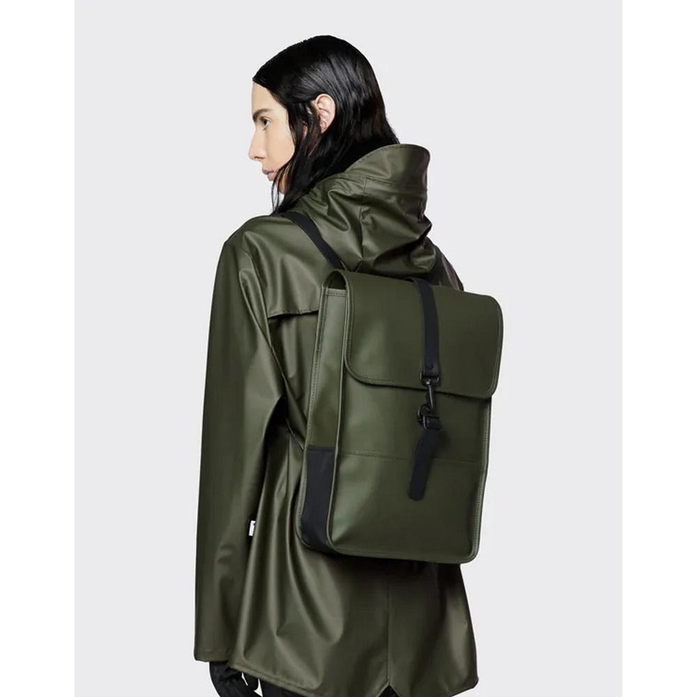 RAINS Backpack Mini 經典防水小型雙肩背長型背包(12800)-細節圖6