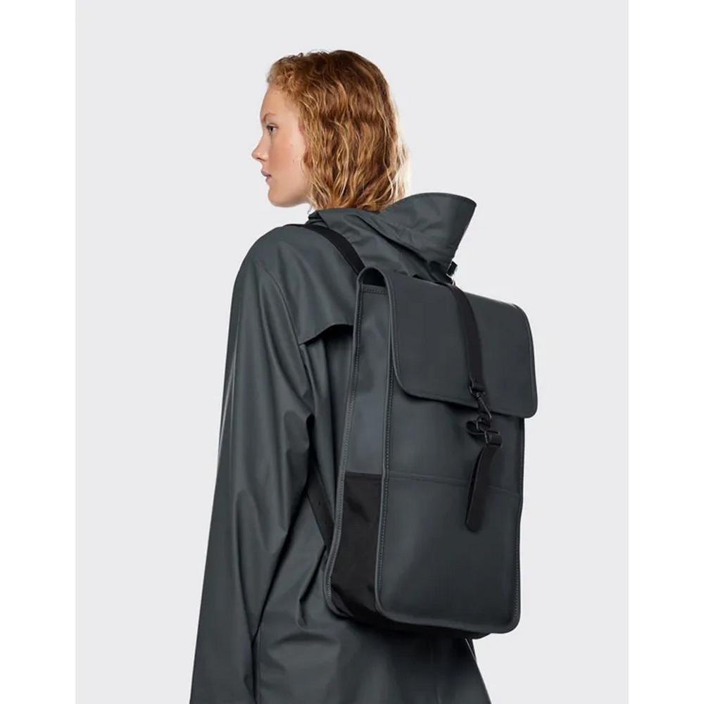 RAINS Backpack 經典防水雙肩背長型背包(12200)-細節圖4