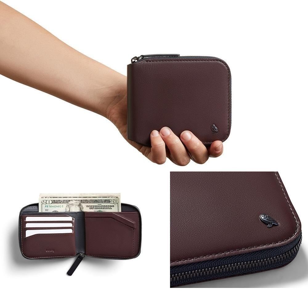 Bellroy Zip Wallet RFID 可放零錢 拉鍊式皮夾(WZWA)-細節圖6