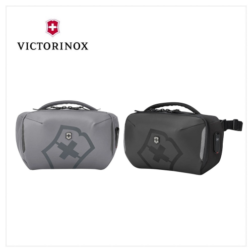 VICTORINOX 瑞士維氏 Touring 2.0 斜背包 11x30x17cm 灰/黑 612127/612128