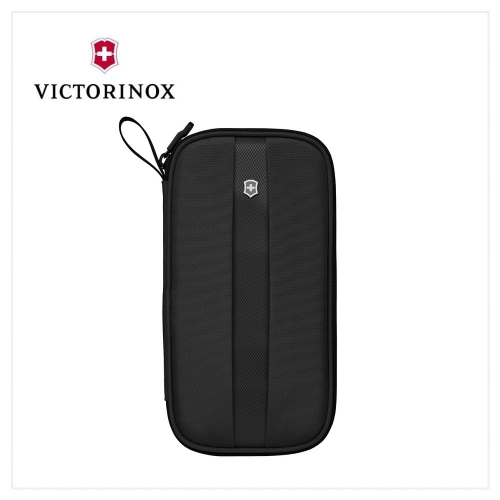 VICTORINOX 瑞士維氏 TA 5.0 直立式護照包 黑 610597