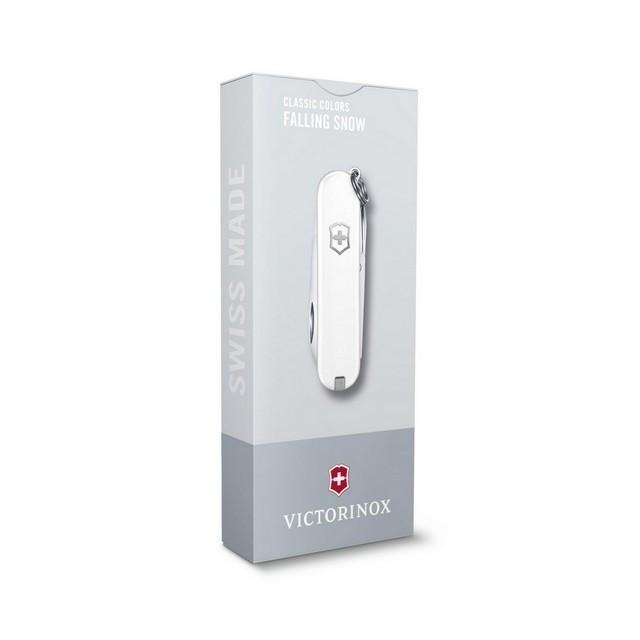 VICTORINOX 瑞士維氏 瑞士刀 7用 58mm Falling Snow 白 0.6223.7G-細節圖2