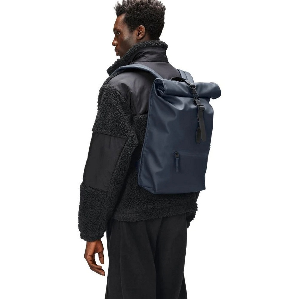 RAINS Rolltop Rucksack W3 經典防水捲蓋後背包(13320)-細節圖8