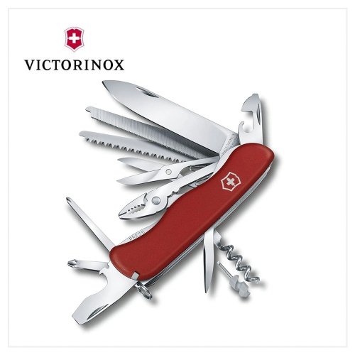VICTORINOX 瑞士維氏 瑞士刀 軍刀 21用 111mm 紅 0.8564