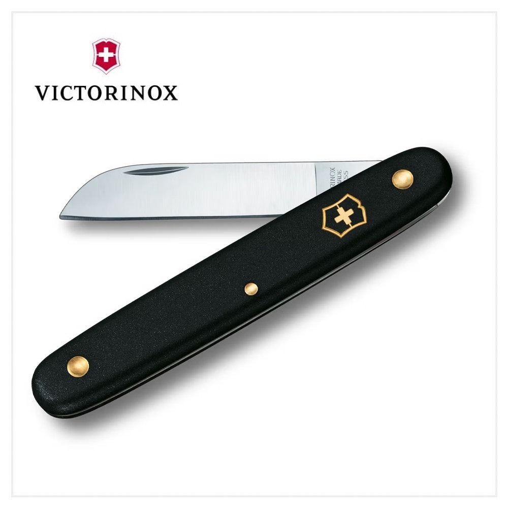 VICTORINOX 瑞士維氏 園藝 花卉刀 紅/黑/紫/藍/綠/粉 3.9050-規格圖8