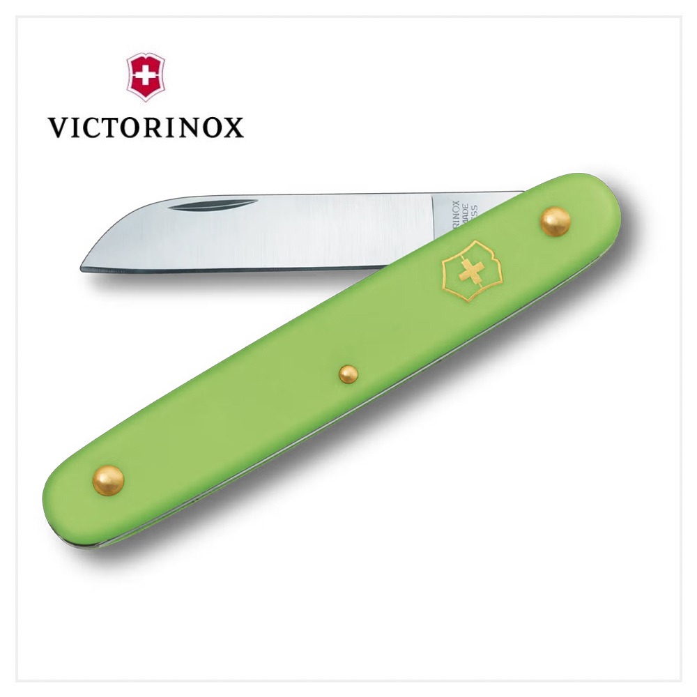 VICTORINOX 瑞士維氏 園藝 花卉刀 紅/黑/紫/藍/綠/粉 3.9050-規格圖8