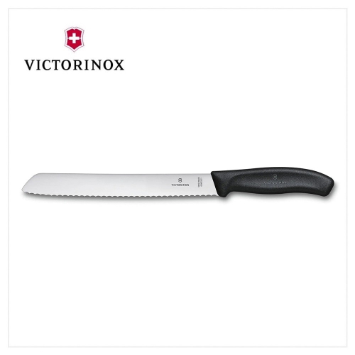 VICTORINOX 瑞士維氏 麵包刀 黑 6.8633.21B