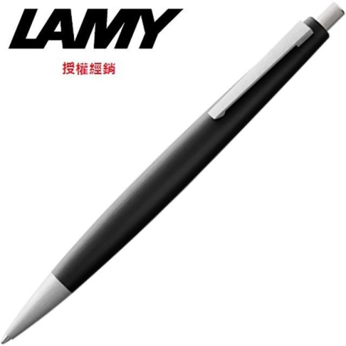 LAMY 2000系列 玻璃纖維 黑色 原子筆 201