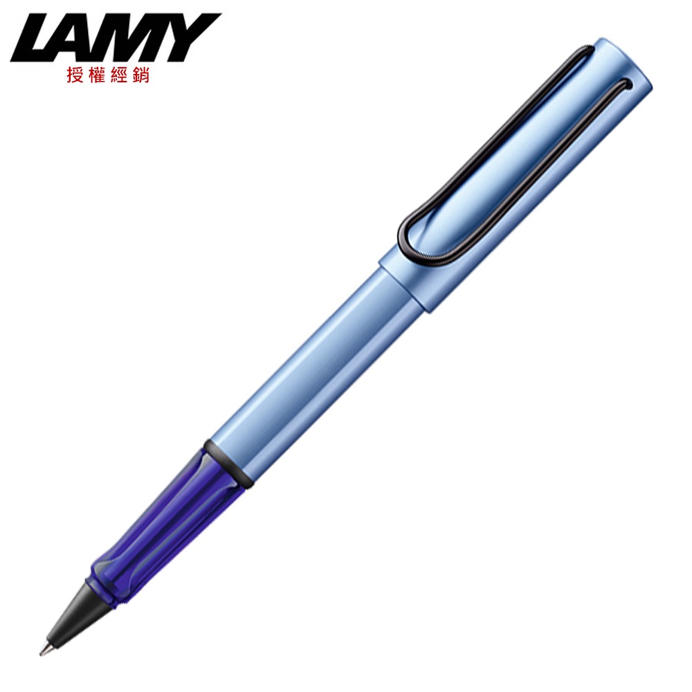 LAMY AL-STAR 恆星系列 鋼珠筆 2024 冰霜藍/火紅色 3E1/3D9-細節圖2