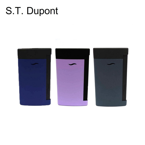S.T.Dupont 都彭 打火機 slim7 啞光黑 海洋藍/紫/石墨 27761/27762/27766