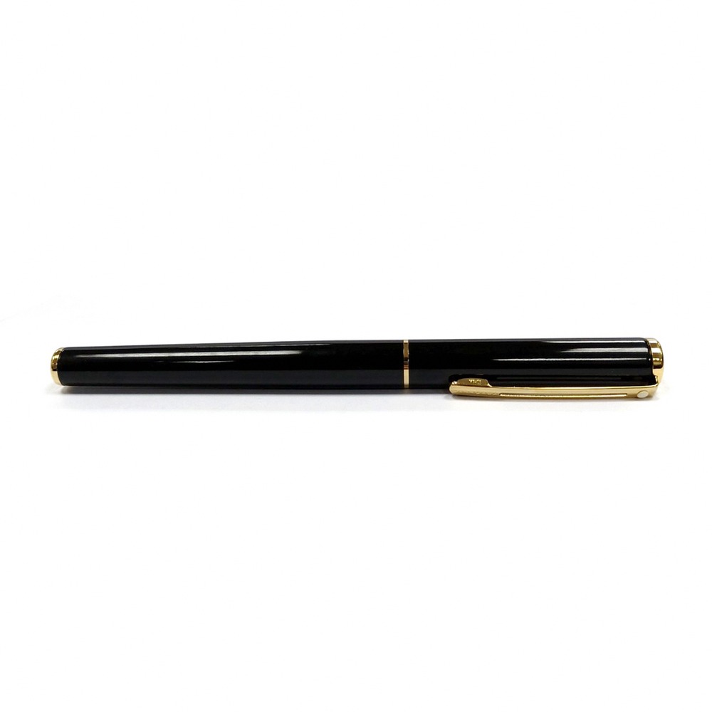 SHEAFFER 黑琺瑯23K金筆夾 鋼珠筆 455-細節圖2