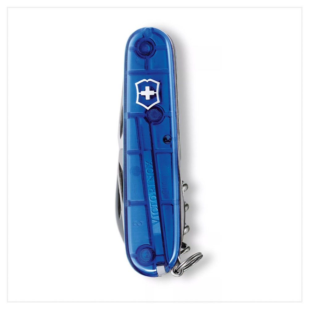 VICTORINOX 瑞士維氏 瑞士刀 12用 91mm 透藍 1.3603.T2-細節圖2