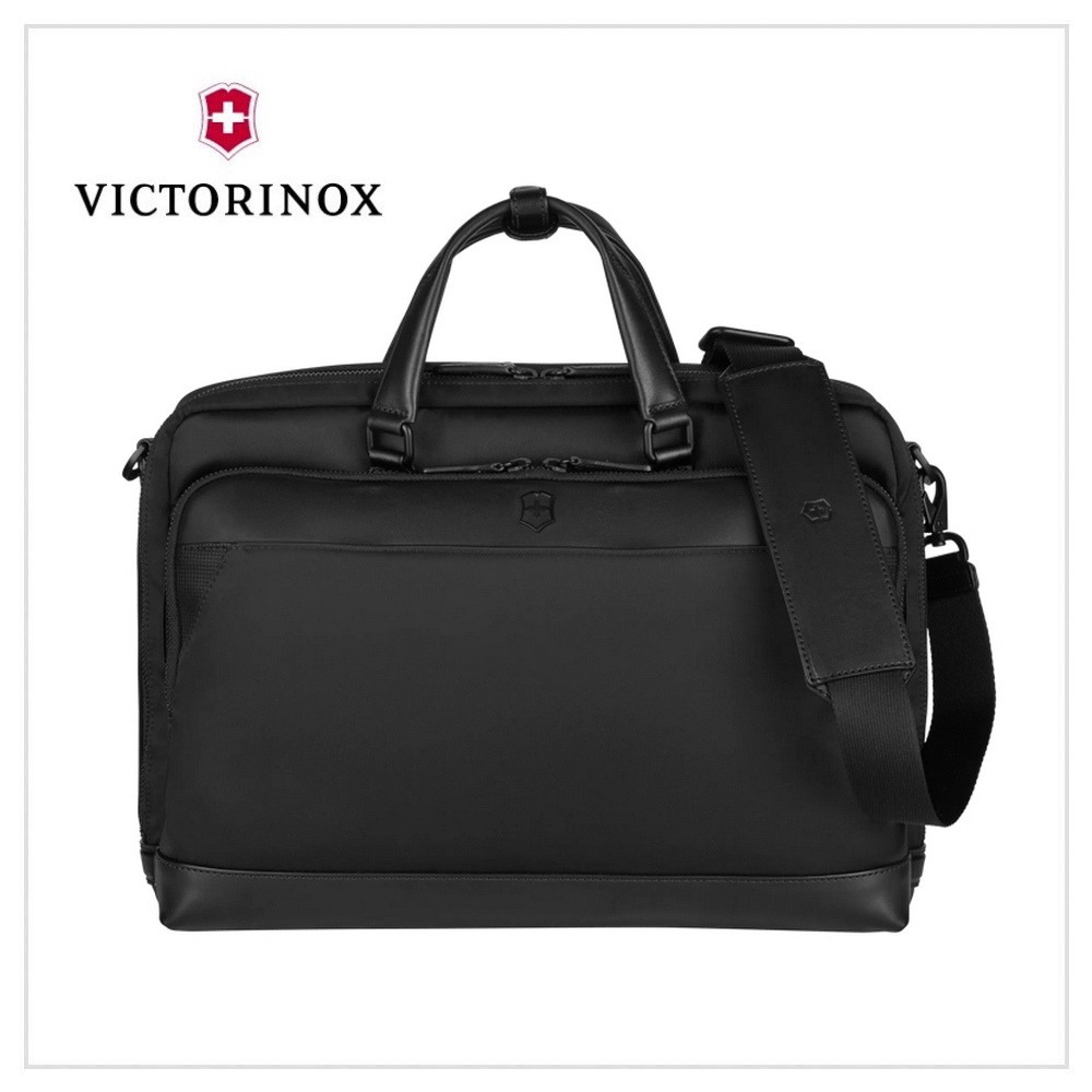 VICTORINOX 瑞士維氏 AlexNero系列 15.6吋電腦公事包 黑/海軍藍 611805/653670-規格圖11