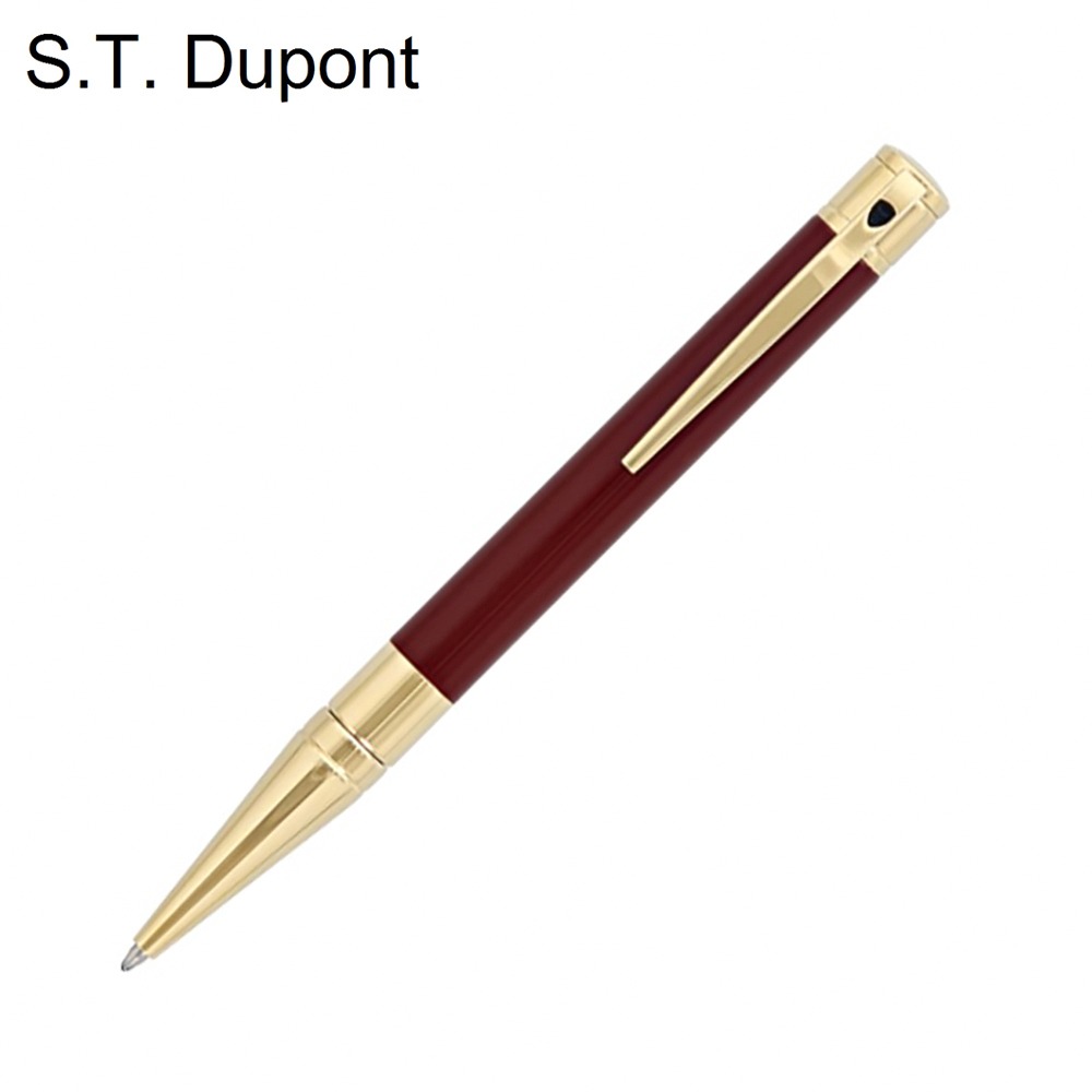 S.T.Dupont 都彭 D-initial colors 系列 原子筆 卡其綠/勃根地紅 265226/265227-規格圖4