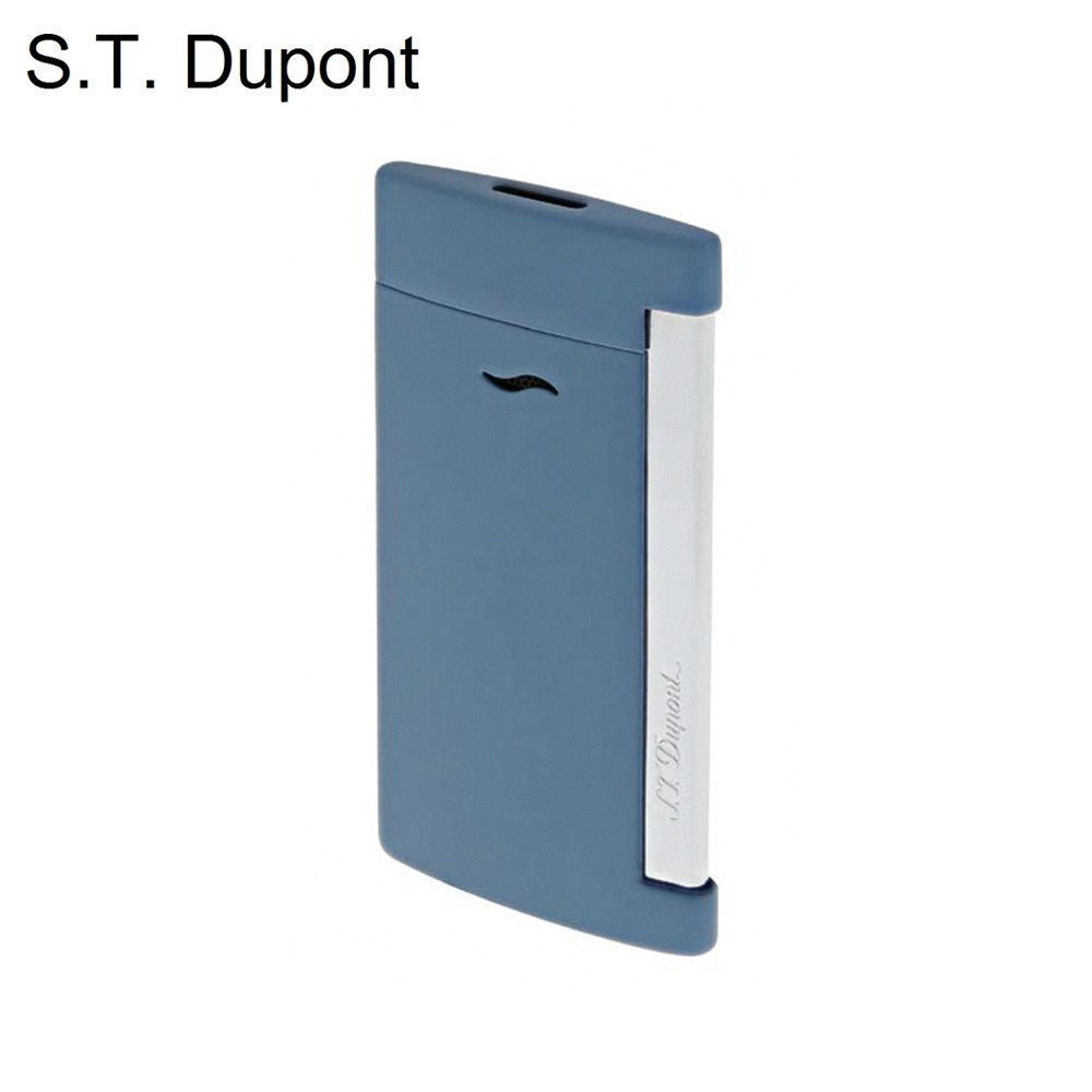 S.T.Dupont 都彭 Slim 7 打火機 霧藍/土耳其藍 27738/27739-規格圖4