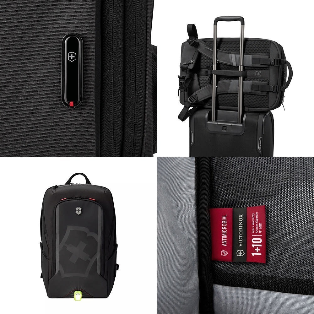 VICTORINOX 瑞士維氏 Touring 2.0 旅行後背包 灰/黑 612119/612120-細節圖6
