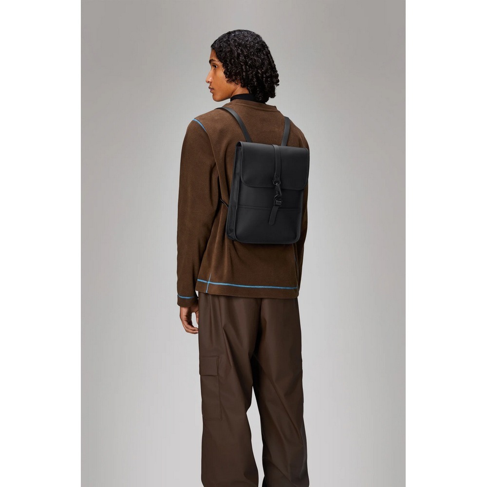 Rains Backpack Micro W3 經典防水迷你雙肩背長型背包(13010)-細節圖4