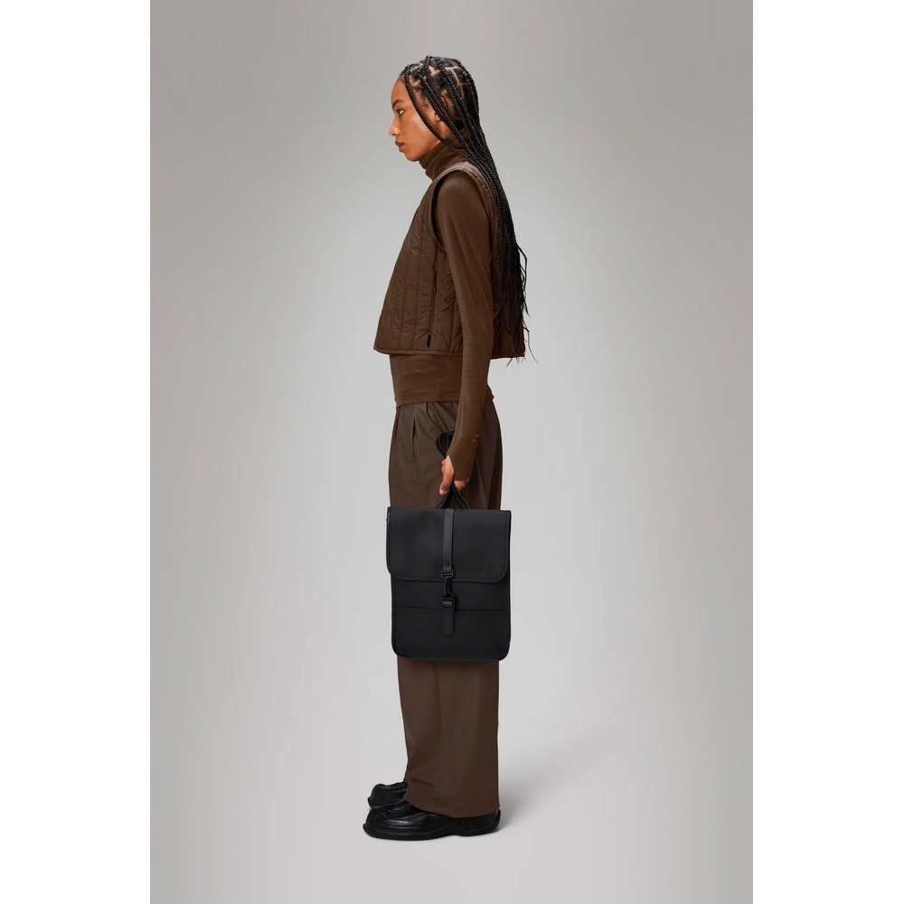 Rains Backpack Micro W3 經典防水迷你雙肩背長型背包(13010)-細節圖5