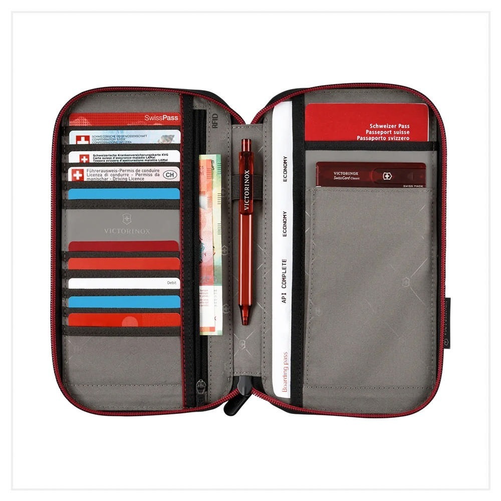 VICTORINOX 瑞士維氏 Travel Essentials 旅行事務夾 653371/653372-細節圖4