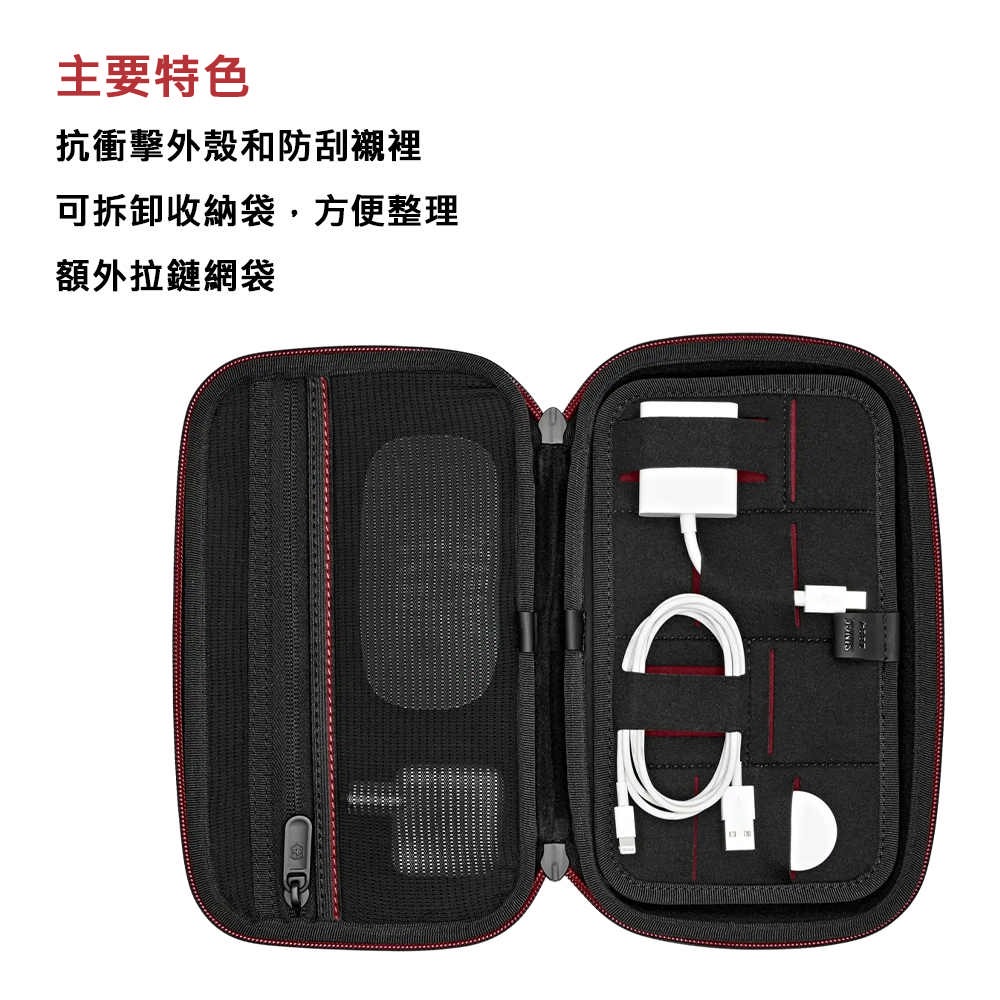 VICTORINOX 瑞士維氏 Travel Essentials TechPouch 3C數位配件收納包 653375-細節圖7