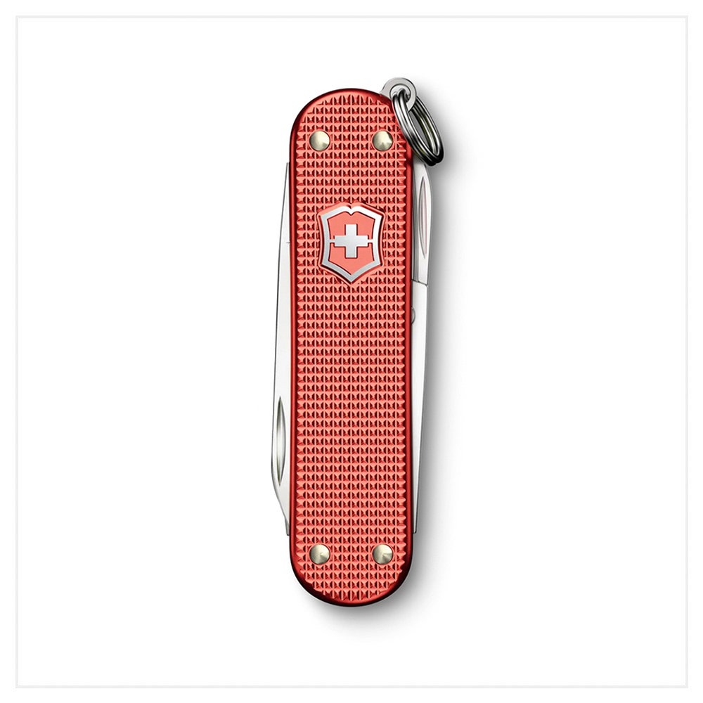 VICTORINOX 瑞士維氏 瑞士刀 2025限量 鋁合金岩紅 58mm 0.6221.L25-細節圖2