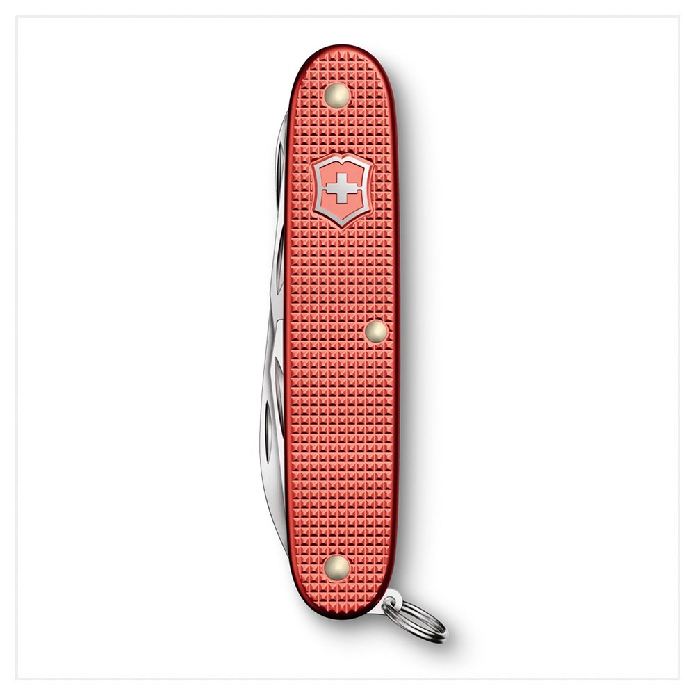 VICTORINOX 瑞士維氏 瑞士刀 2025限量 鋁合金岩紅 93mm 0.8231.L25-細節圖2