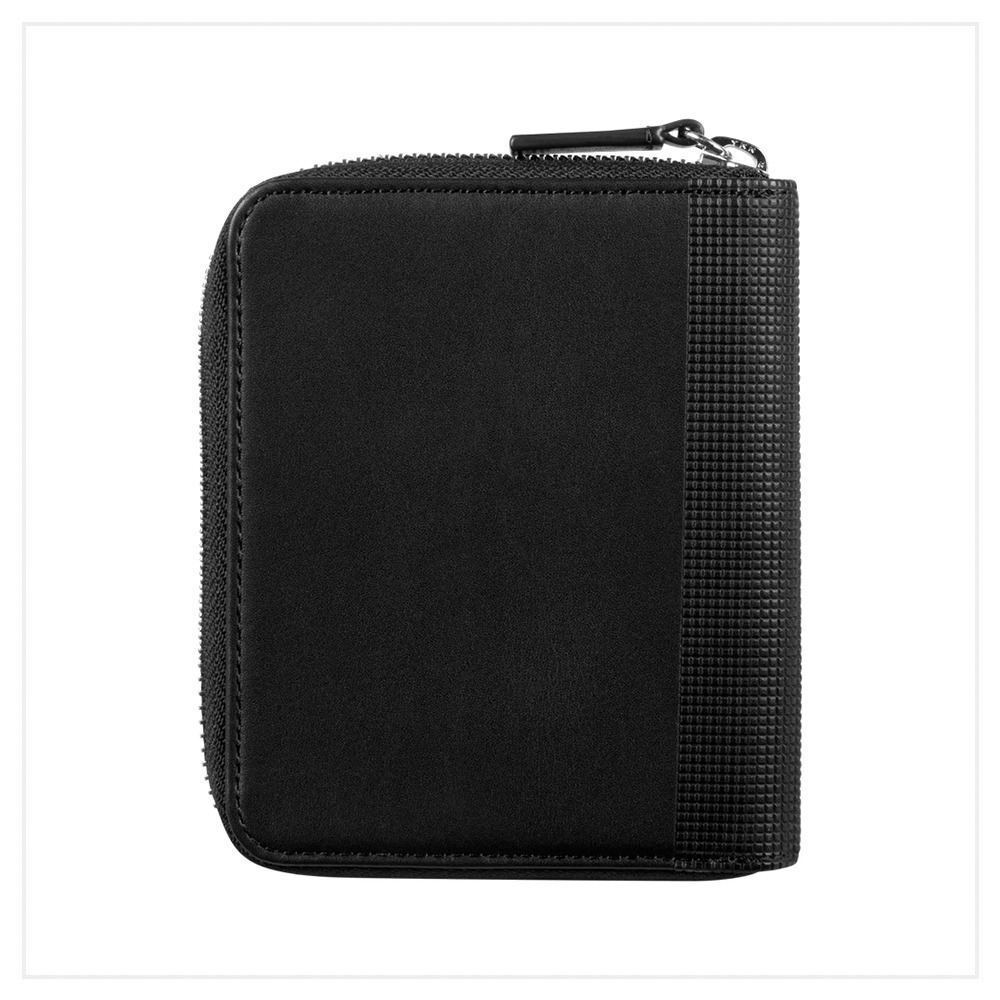 VICTORINOX 瑞士維氏 Altius Alox 3卡及視窗拉鍊皮革短夾 611576-細節圖3