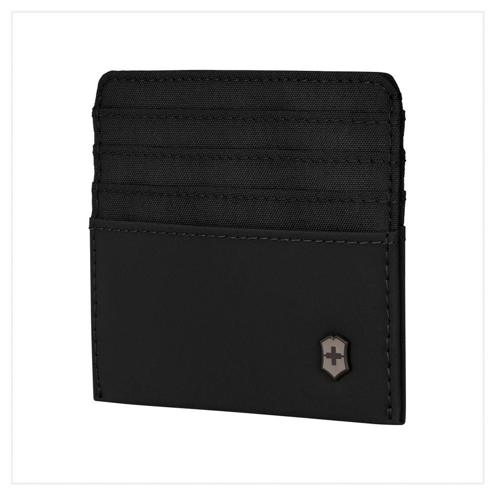 VICTORINOX 瑞士維氏 Travel Essentials 名片夾 黑/灰 653369/653370-細節圖2