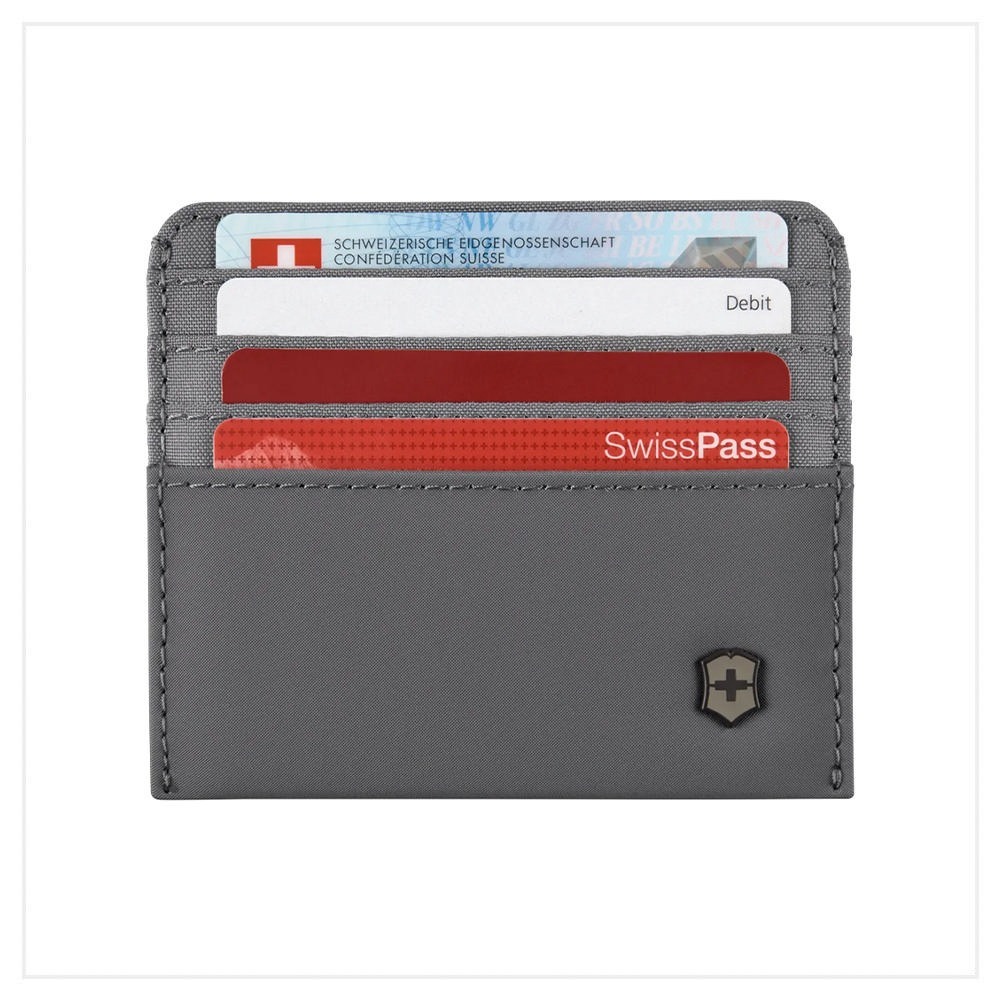 VICTORINOX 瑞士維氏 Travel Essentials 名片夾 黑/灰 653369/653370-細節圖6