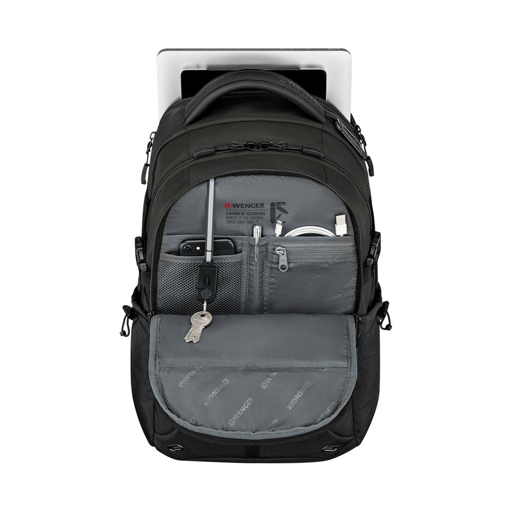 WENGER 威格 Runner Pro 15.6吋電腦後背包 47*31*16 黑 612292-細節圖3