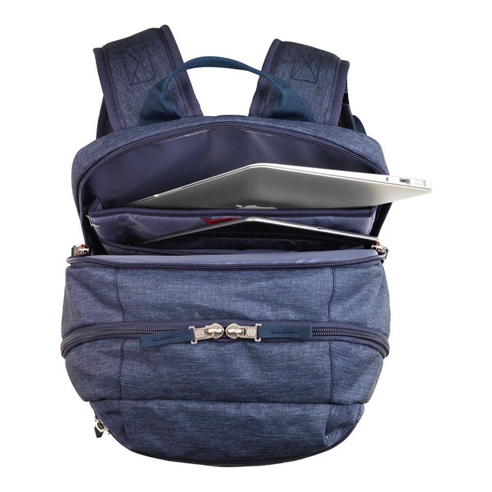 WENGER 威格 WindWalker 16吋電腦後背包 32*46*26 丹寧 605013-細節圖2