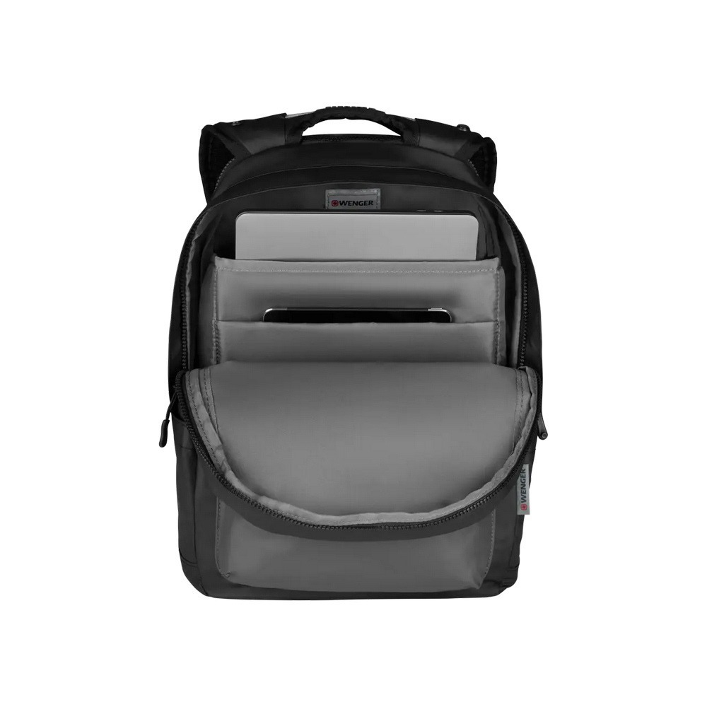 WENGER 威格 Modern Photon 14吋後背包 41*28*22 黑灰 606968-細節圖2