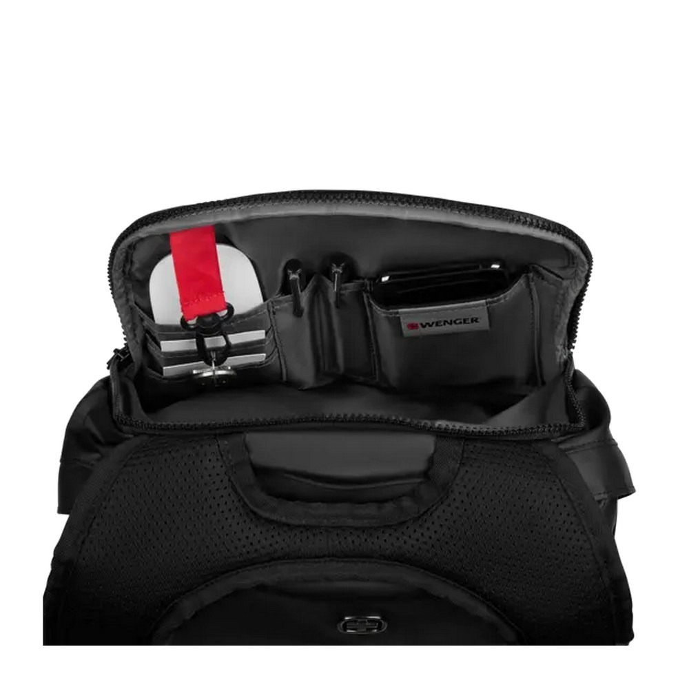 WENGER 威格 Modern Photon 14吋後背包 41*28*22 黑灰 606968-細節圖4