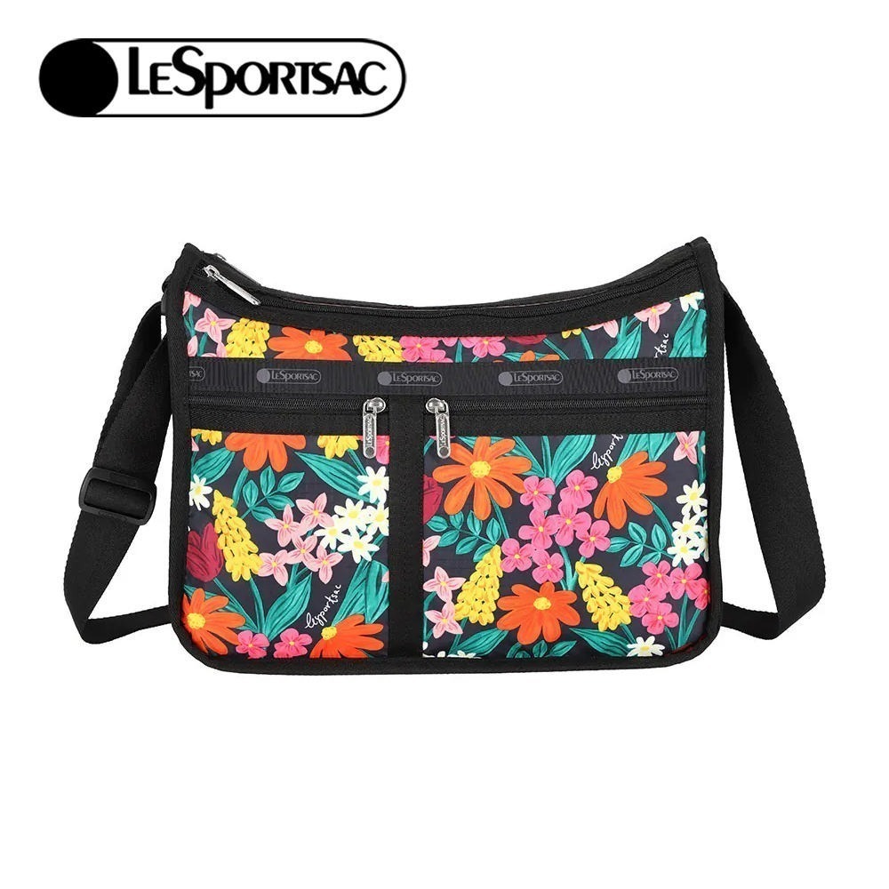 LeSportsac 2025夏季新品 Deluxe Everyday Bag 奢華斜背包(7507)-規格圖11