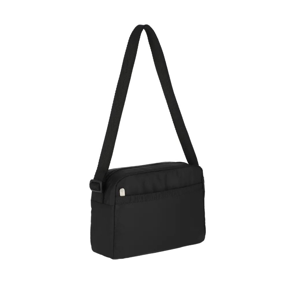 LeSportsac 2025夏季新品 Daniella Crossbody 拉鍊斜背包(2434) RO86永恒黑-細節圖4