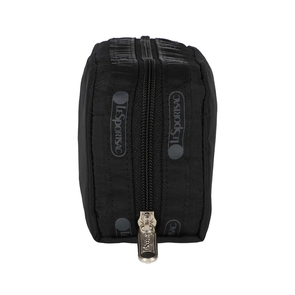 LeSportsac 2025夏季新品 Rectangular Cosmetic 長形化妝包(6511) RO86永恆黑-細節圖3
