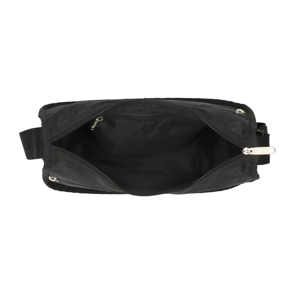 LeSportsac 2025夏季新品 Classic Hobo 經典斜背包(7520) RO86永恒黑-細節圖4