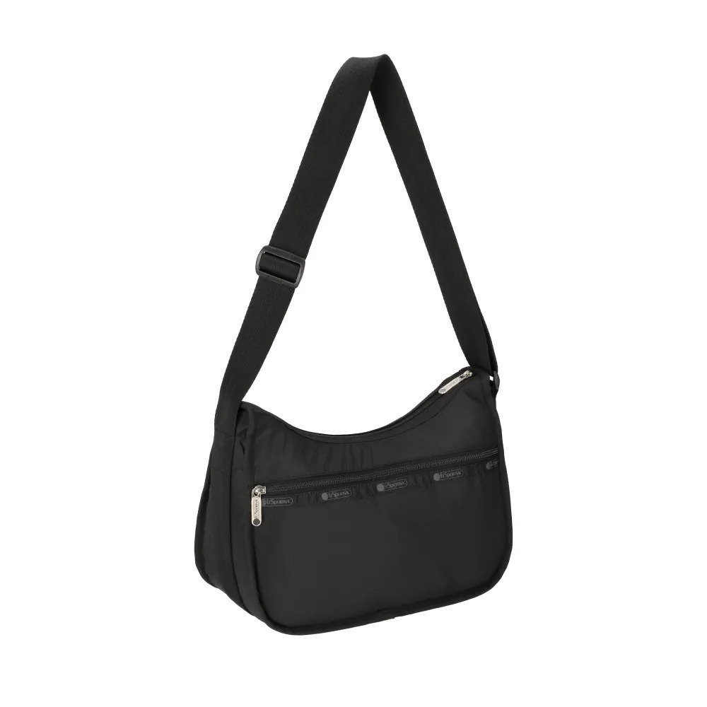 LeSportsac Classic Hobo 經典斜背包(7520) R086永恒黑-細節圖2