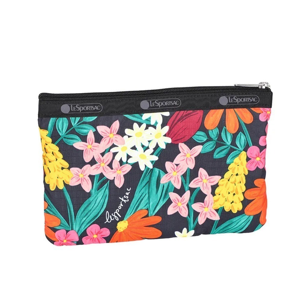 LeSportsac 2025夏季新品 3-Zip Cosmetic 三層拉鍊化妝包(7158)-細節圖2
