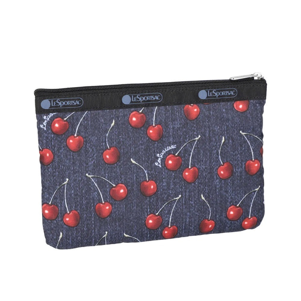 LeSportsac 2025夏季新品 3-Zip Cosmetic 三層拉鍊化妝包(7158)-細節圖4