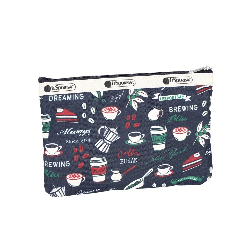 LeSportsac 2025夏季新品 3-Zip Cosmetic 三層拉鍊化妝包(7158)-細節圖8
