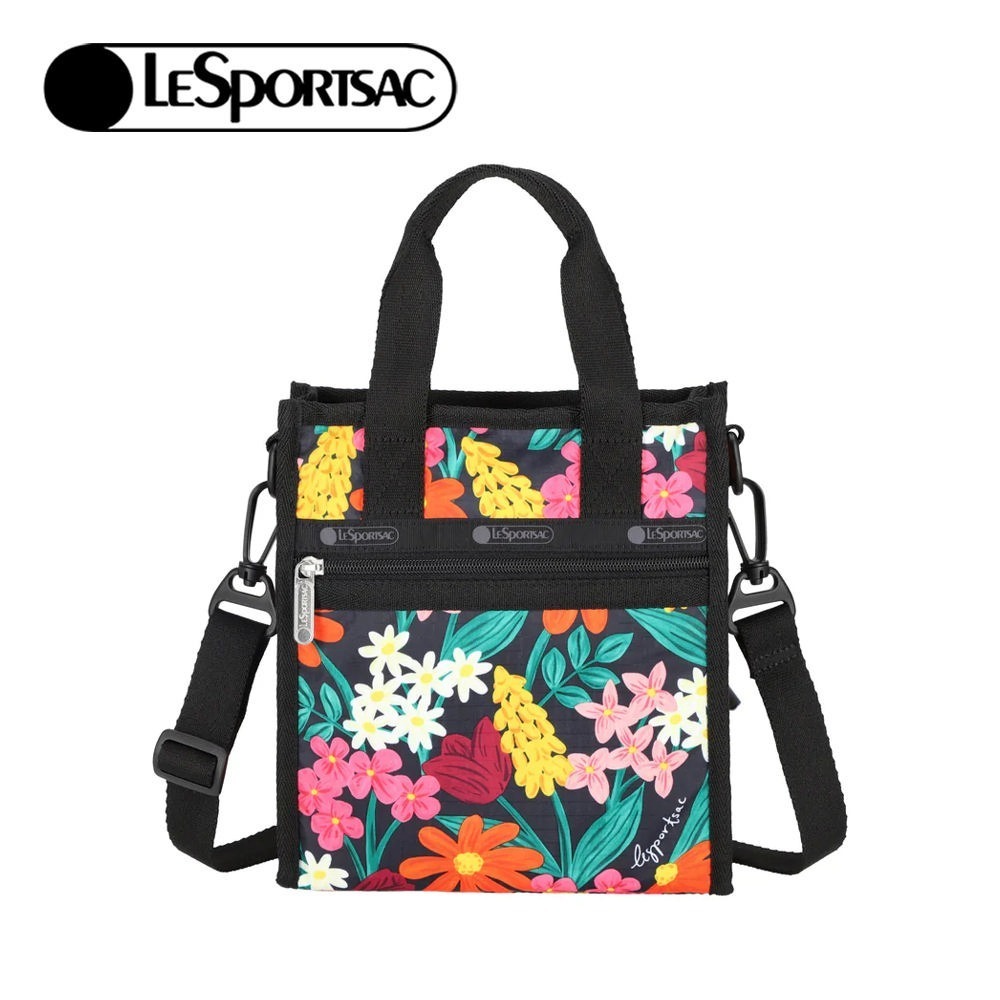 LeSportsac 2025夏季新品 Mini N/S Tote 迷你方型托特包(3714)-規格圖11