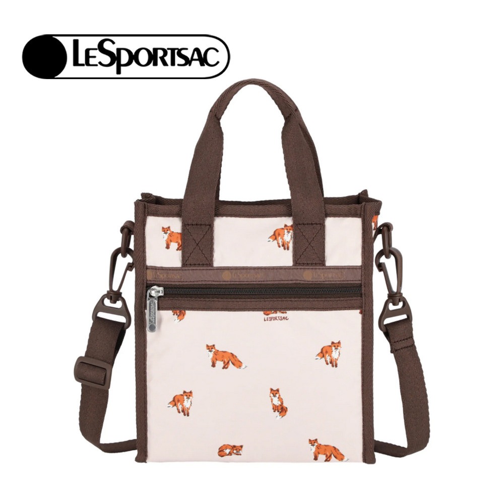 LeSportsac 2025夏季新品 Mini N/S Tote 迷你方型托特包(3714)-規格圖11