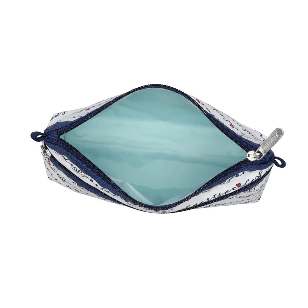 LeSportsac 2025夏季新品 Cosmetic Clutch 雙層拉鍊化妝包(7105)-細節圖7