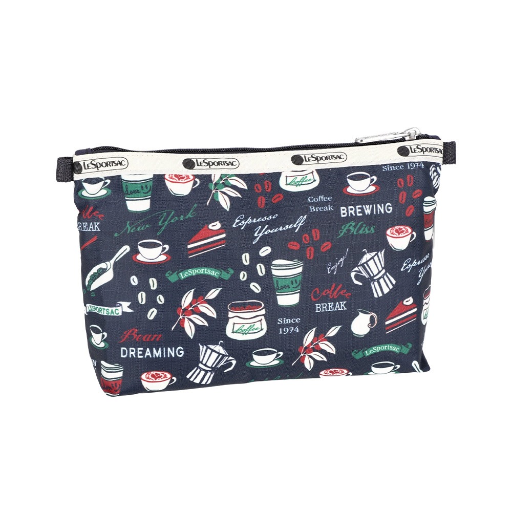 LeSportsac 2025夏季新品 Cosmetic Clutch 雙層拉鍊化妝包(7105)-細節圖9