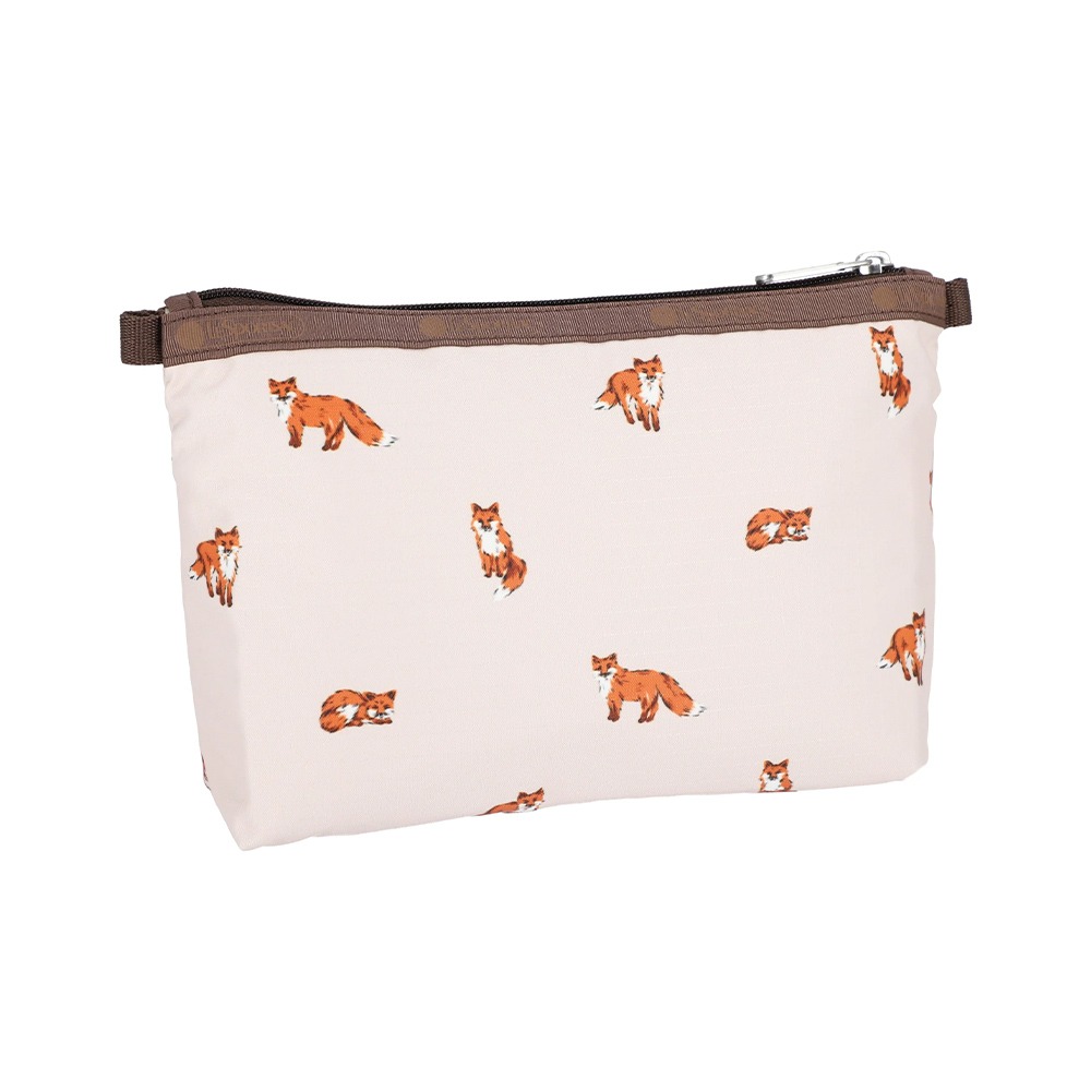 LeSportsac 2025夏季新品 Cosmetic Clutch 雙層拉鍊化妝包(7105)-細節圖11