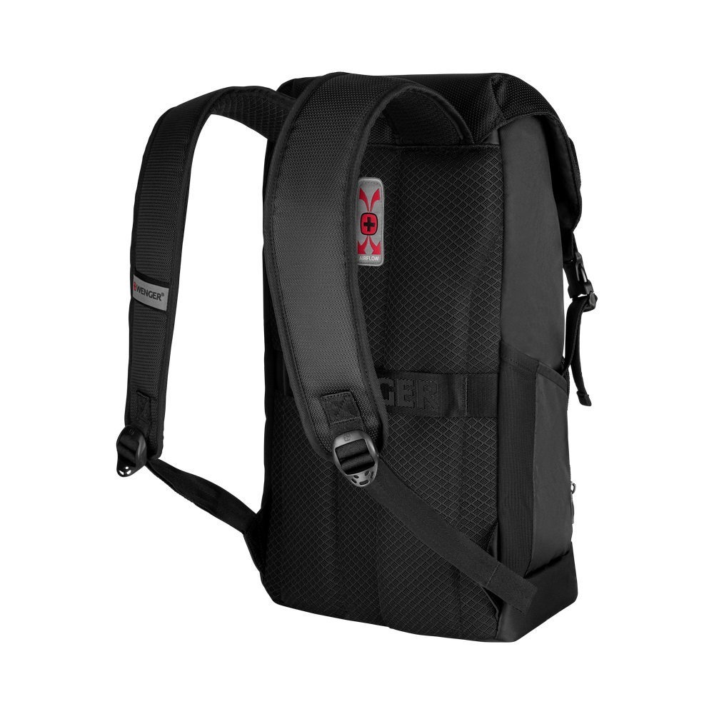 WENGER 威戈 16吋電腦後背包(48*31*17) 黑 611866-細節圖5