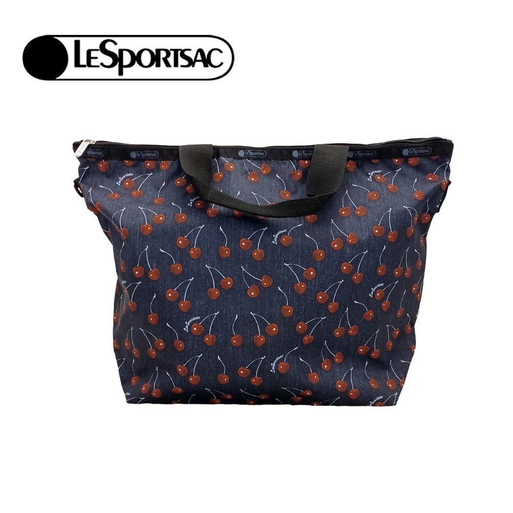 LeSportsac 2025夏季新品DeluxeEasyCarryTote 兩用托特包(4360) HC98經典櫻桃-規格圖7