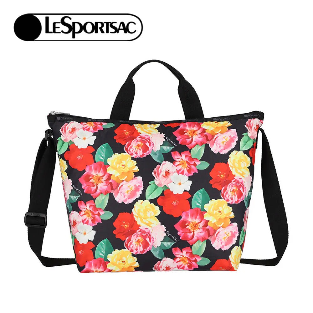 LeSportsac 2025夏季新品DeluxeEasyCarryTote 兩用托特包(4360) HC98經典櫻桃-規格圖7