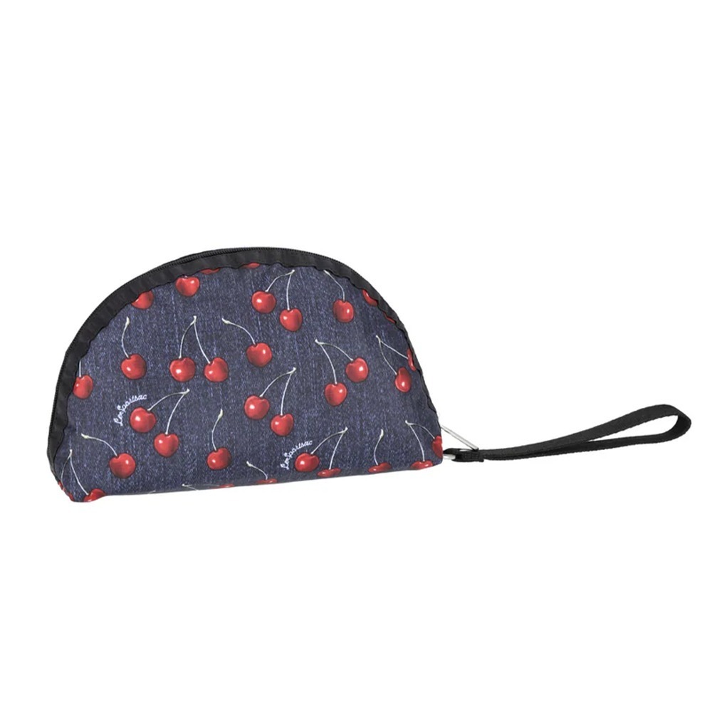 LeSportsac 2025夏季新品 2-Zip Wristlet 雙拉鍊手拿包(1315) HC98經典櫻桃-細節圖2